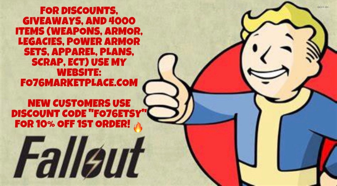 Fallout 76 Standard Backpack High Capacity Mod Plan Xbox Etsy