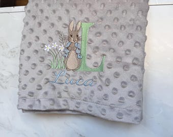 Peter Rabbit Personalised Blanket