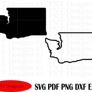 Washington State outline, Washington, State of Washington, State of WA SVG, state svg, cut file, outline state of Washington, Washington SVG