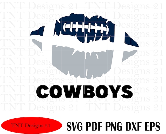 Cowboys logo, star, football team fan - free svg file for members - SVG  Heart