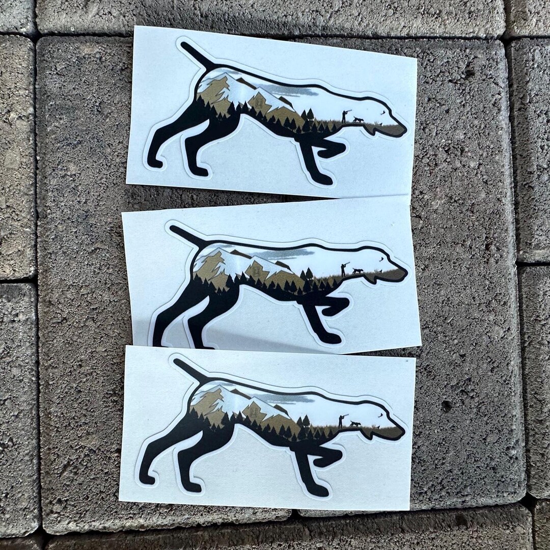 German Shorthaired Pointer Sticker - Etsy