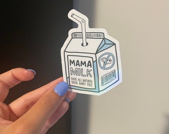 Breastfeeding sticker, Mama Milk sticker