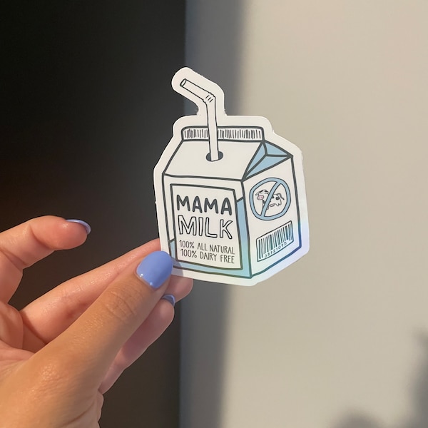 Breastfeeding sticker, Mama Milk sticker