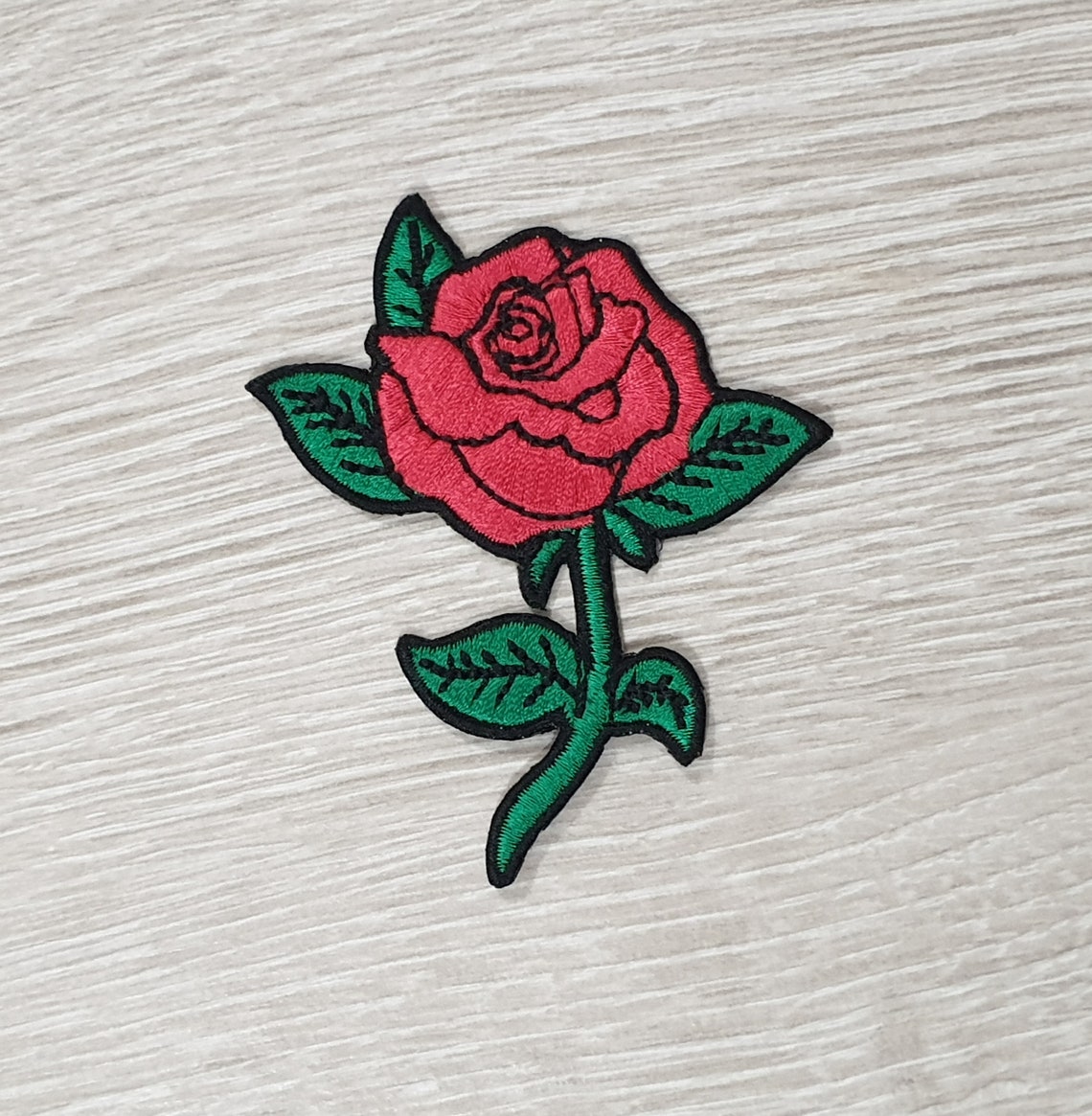 Red rose embroidered iron on sew on patch badge applique  etsy Red rose embroidered iron on sew on patch badge applique  etsy