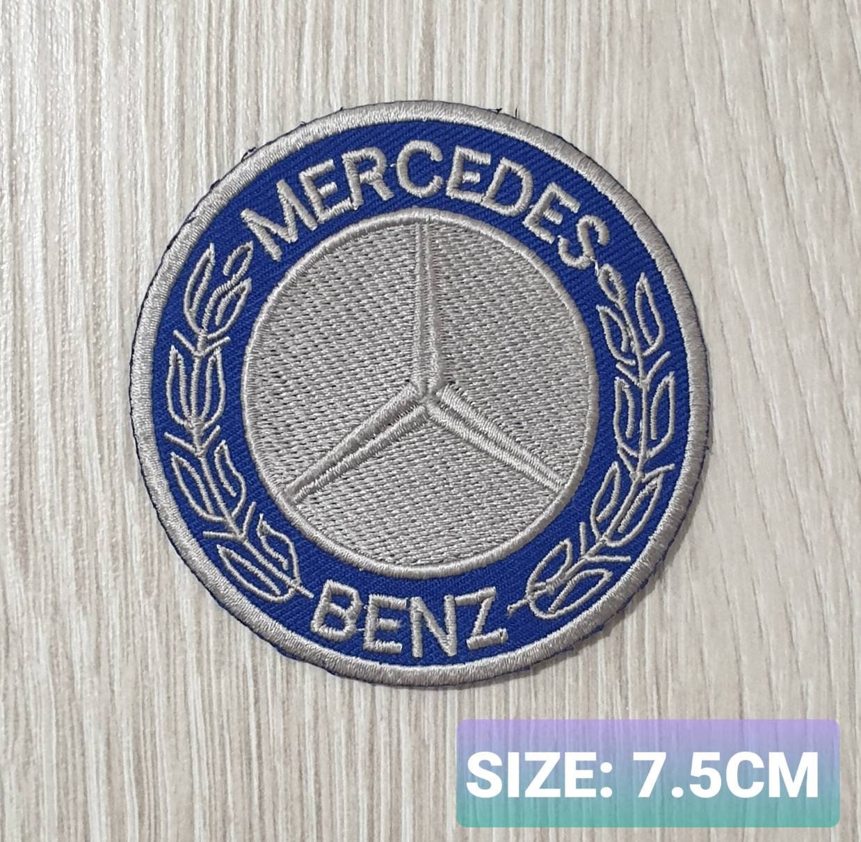 Mercedes Benz motor Embroidered Iron On /Sew On Patch Badge Etsy