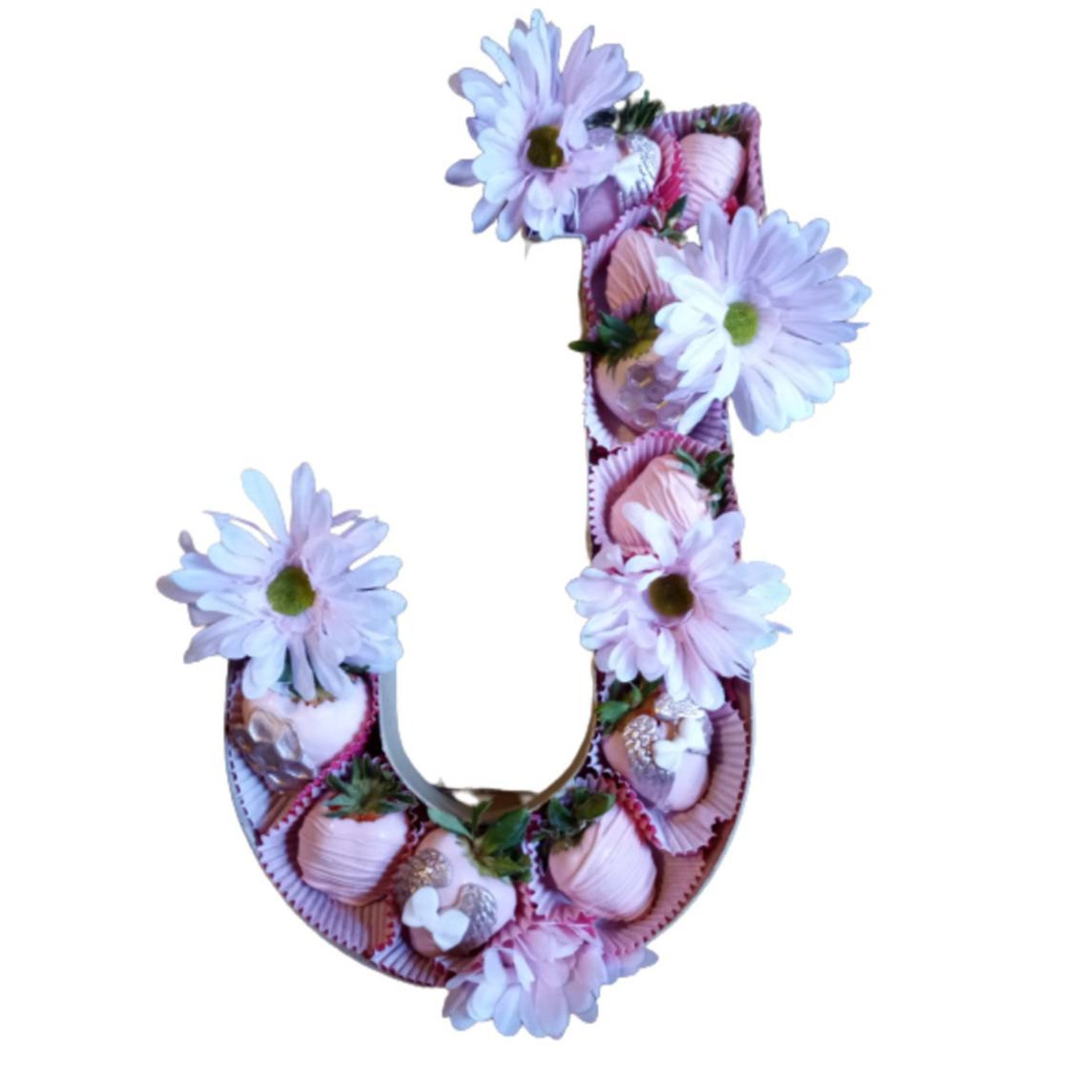 Strawberry Letter Box Chocolate Covered Strawberries Etsy