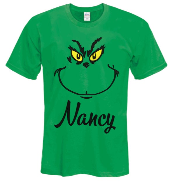 Grinch Shirts Plain or Xmas matching family shirts | Etsy