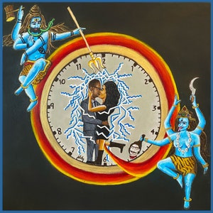 LIMITED EDITION Fine Art Print:&quot;Dancing with the Gods&quot; 12x12