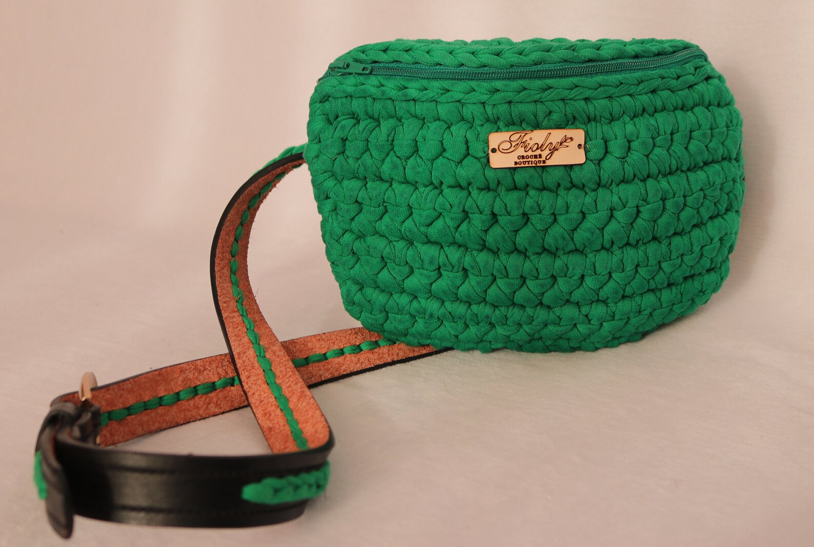 Crochet bumbag Knit fanny pack Crochet belt bag Womens hip Etsy