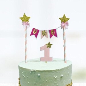 twinkle twinkle little star topper/glitter cake topper/personalised cake topper/cake supplies/first birthday/1st birthday/smash cake