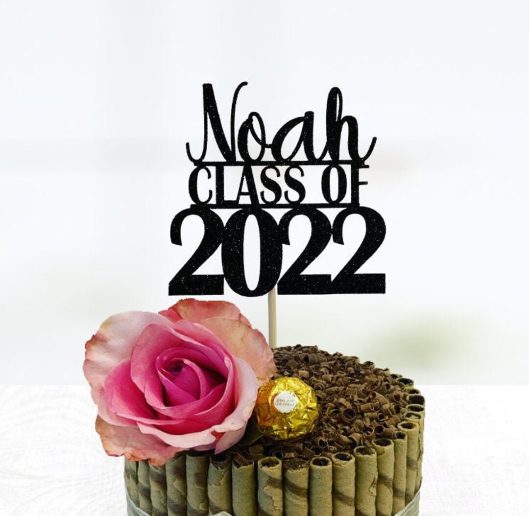 Personalized Graduation Cake Topper/ 2024 Graduation Cake Topper