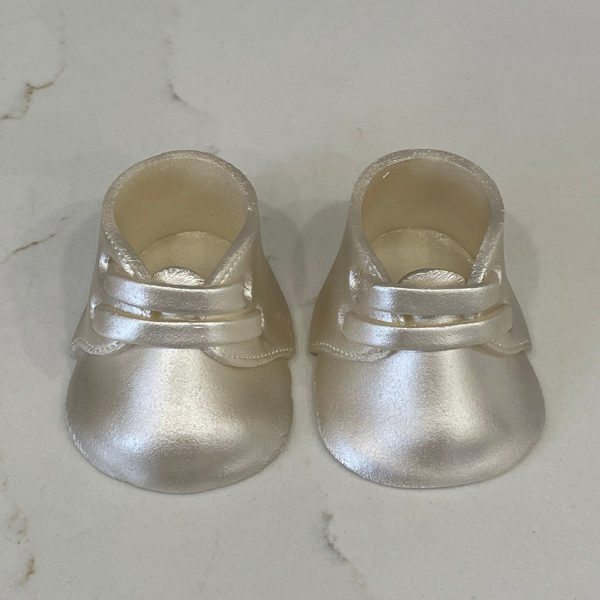 Fondant Baby Boy Shoes/baby Shower Shoes Cake Topper/cake Etsy