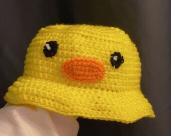 bucket hat with ducks