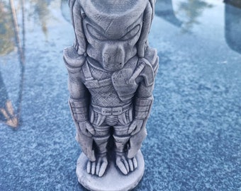 Stone figure garden figure cyborg stone casting solid