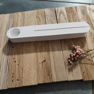 Silikonform für Fotoleiste / Kartenhalter mit Öffnung für Reagenzglas / Reagenzglas / Stabkerze / Raysin / Silikonform