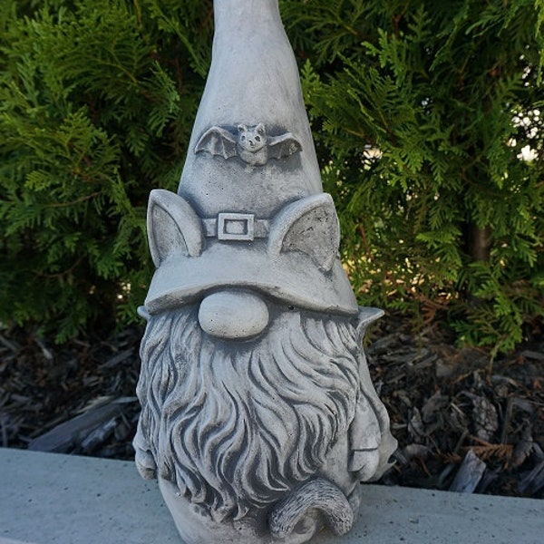 Steinfigur Troll Wichtel Figur Gartenfigur Stein massiv Garden Ornament