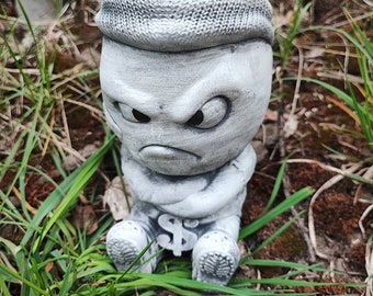 Figura di pietra, figura di uovo di Pasqua, figura da giardino, gangster