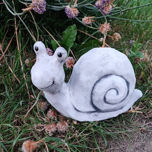 Stone figure garden figure sweet snail stone casting
