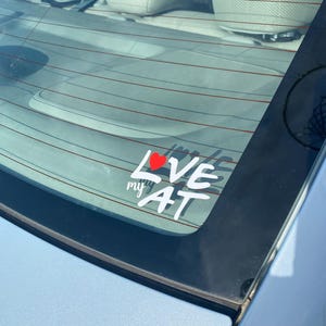 Love My AT Car Decal/Athletic Trainer/Athletic Training/Sports Medicine