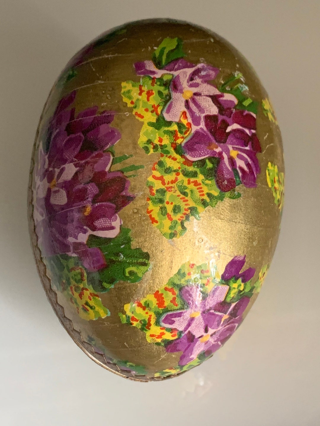 Vintage Floral Cardboard Easter Egg Storage Sustainable Gift Etsy UK