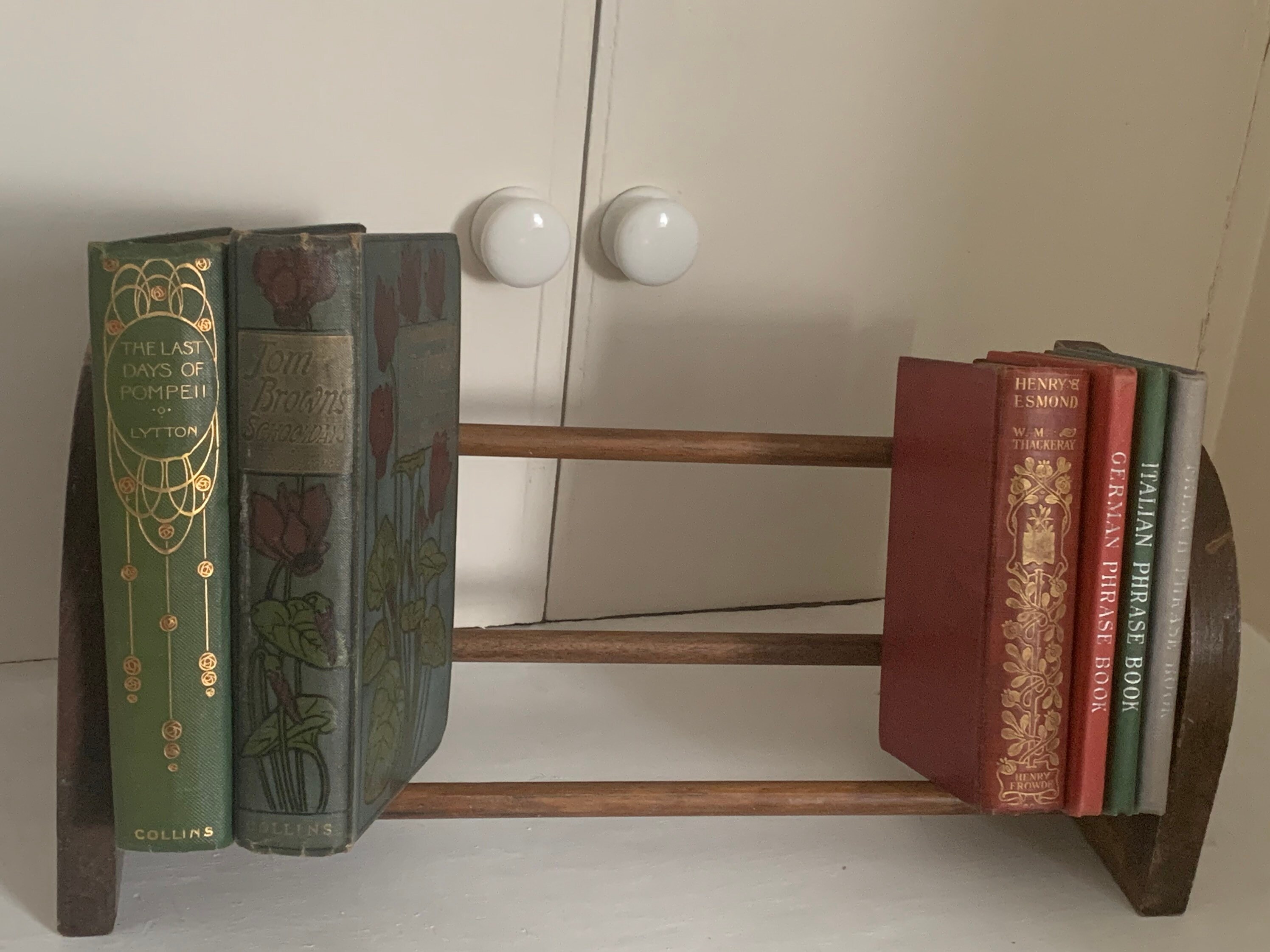 Vintage Book Shelf Shelf Wooden Library Book Shelf Library Etsy UK