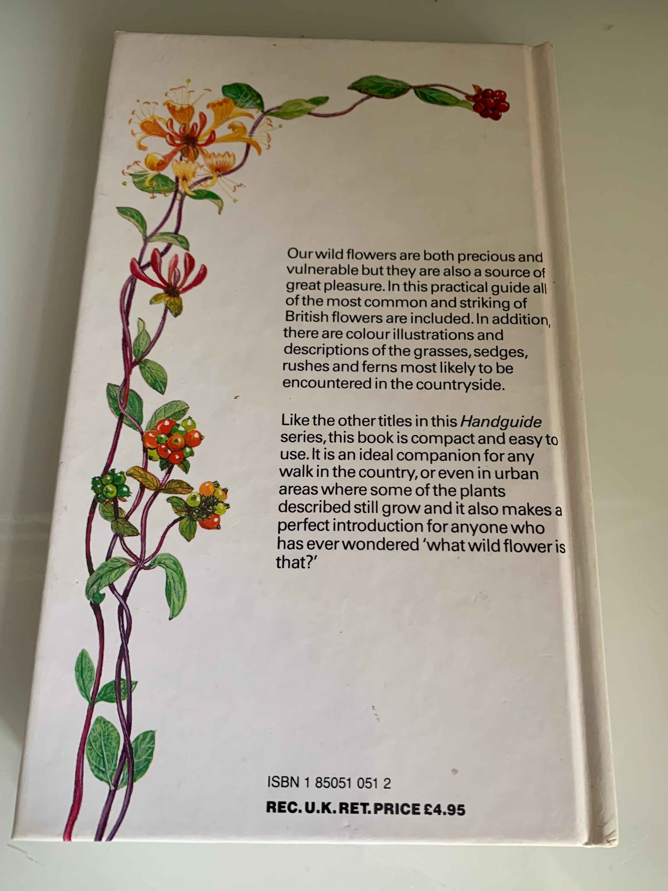 Vintage Wild Flower Book A Handguide to the Wild Flowers of Etsy