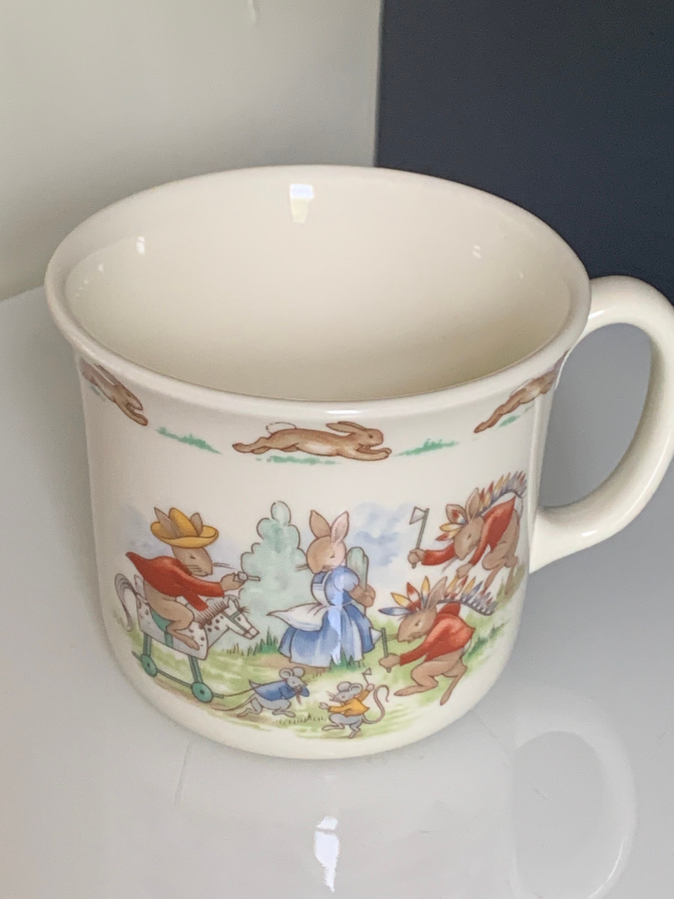 Motiveren Betekenisvol Toevallig Vintage Royal Doulton Bunnykins small childs mug New baby - Etsy België