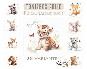 Toniebox Schutzfolie 28 Varianten -M16 Folie Aufkleber Dekofolie - Eigenproduktion/Design