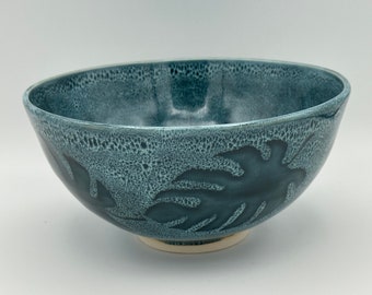 Ceramic Bowl | Palm Leaf Bowl | Pottery Bowl
