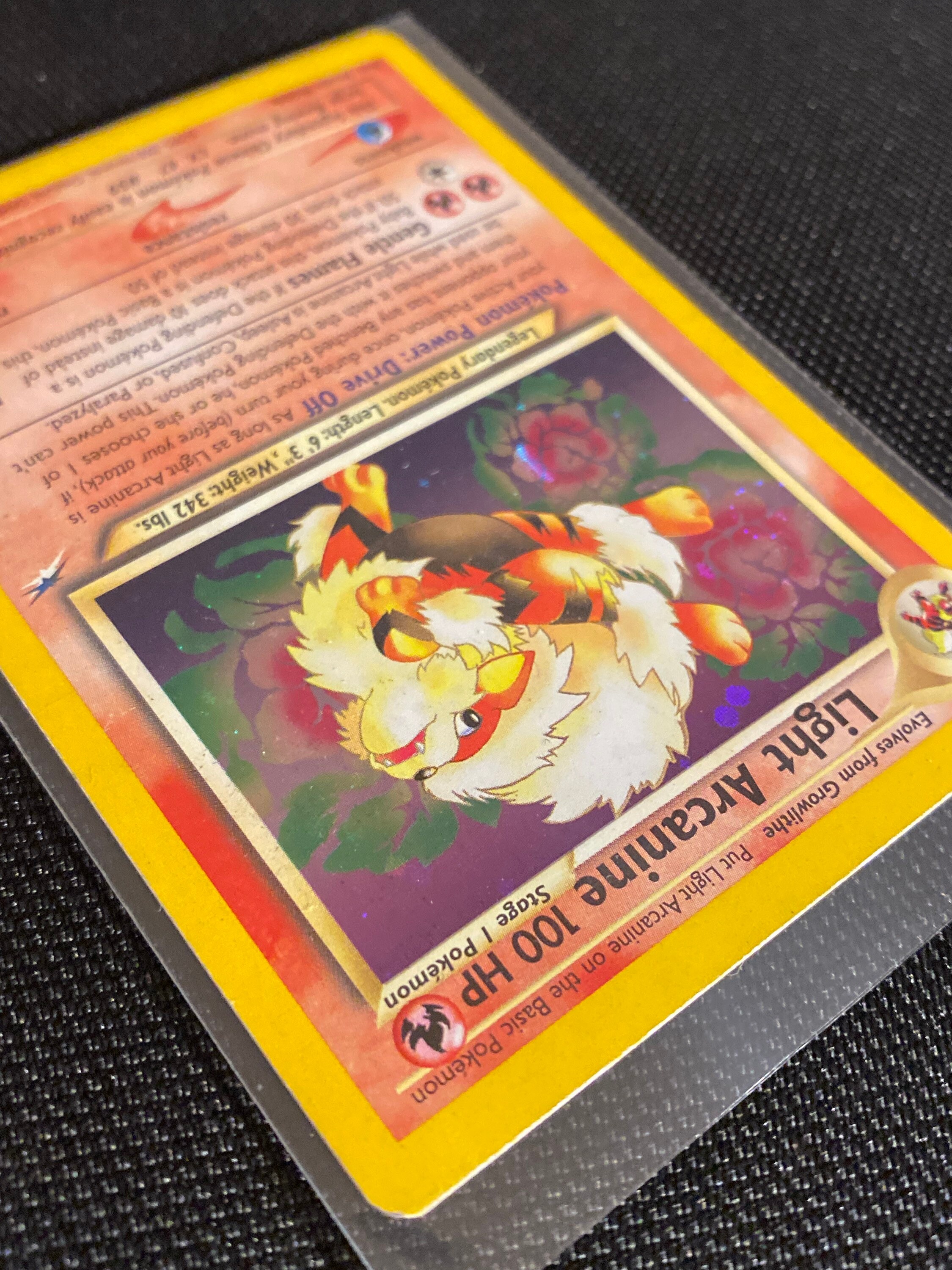 Light Arcanine - Pokémon - Neo Destiny 12/105 - Authentic Light Arcanine - Pokémon - Neo Destiny 12/105 - Authentic