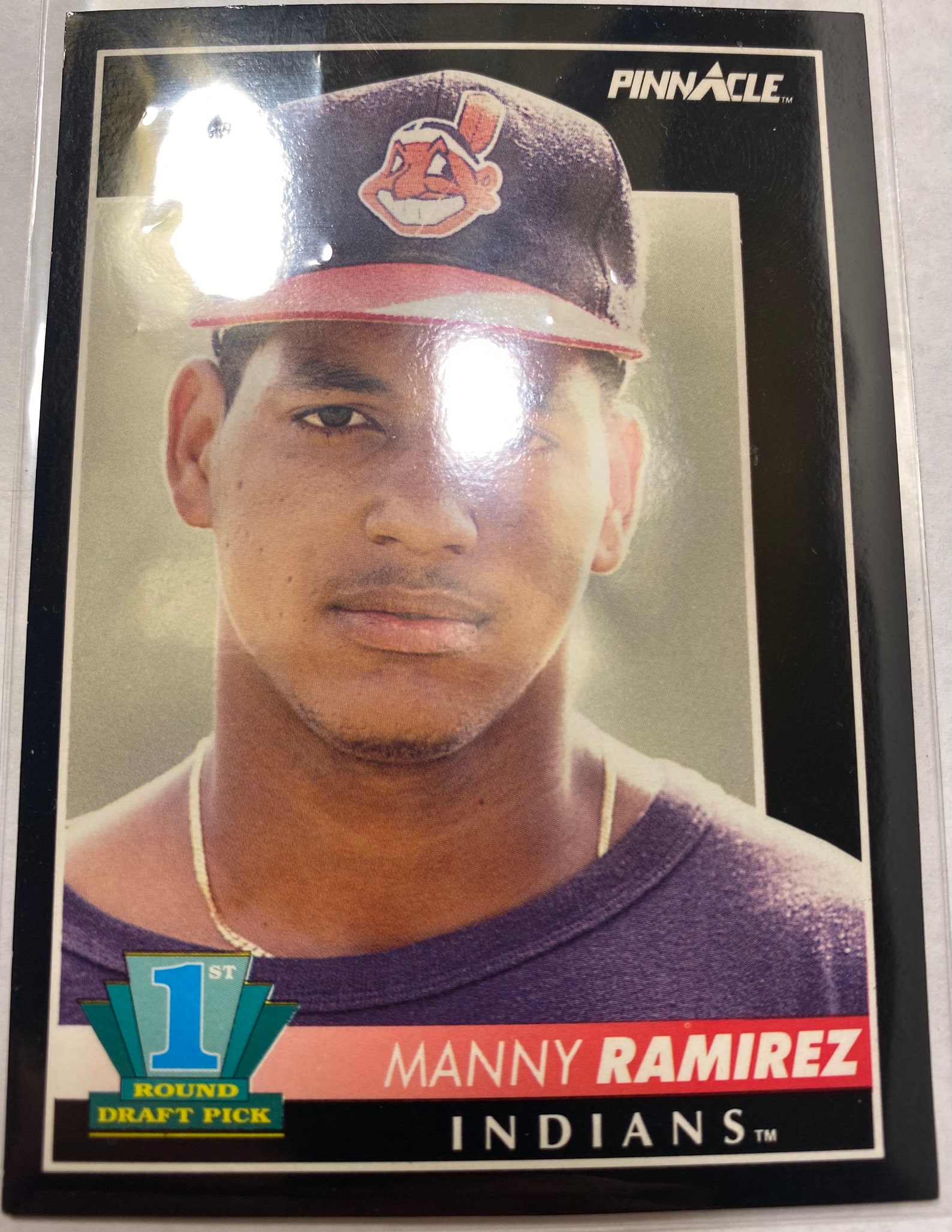 Manny Ramirez Rookie Card 1992 Pinnacle Score 295 Etsy