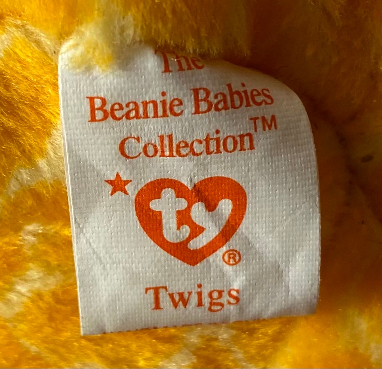 Twigs 1995 Ty Beanie Baby Rare Original with tag errors Etsy