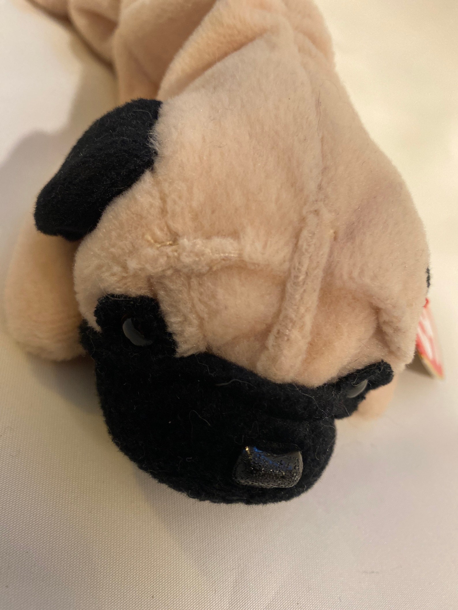 Pugsly 1996 Style 4106 Ty Beanie Baby Rare Retired Pug Etsy