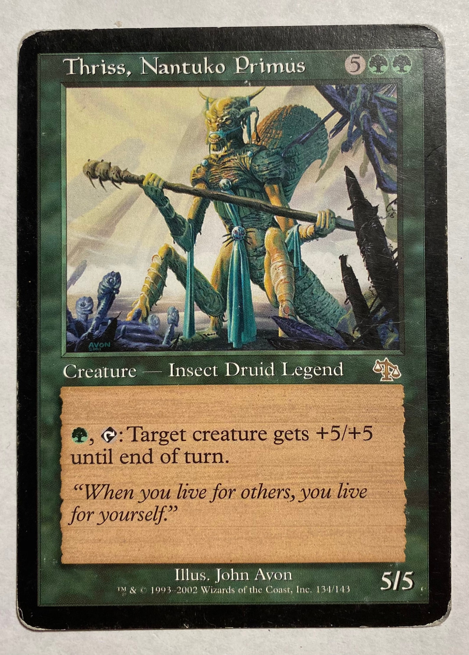 Nantuko Insect Playset Booster Magic The Gathering Etsy