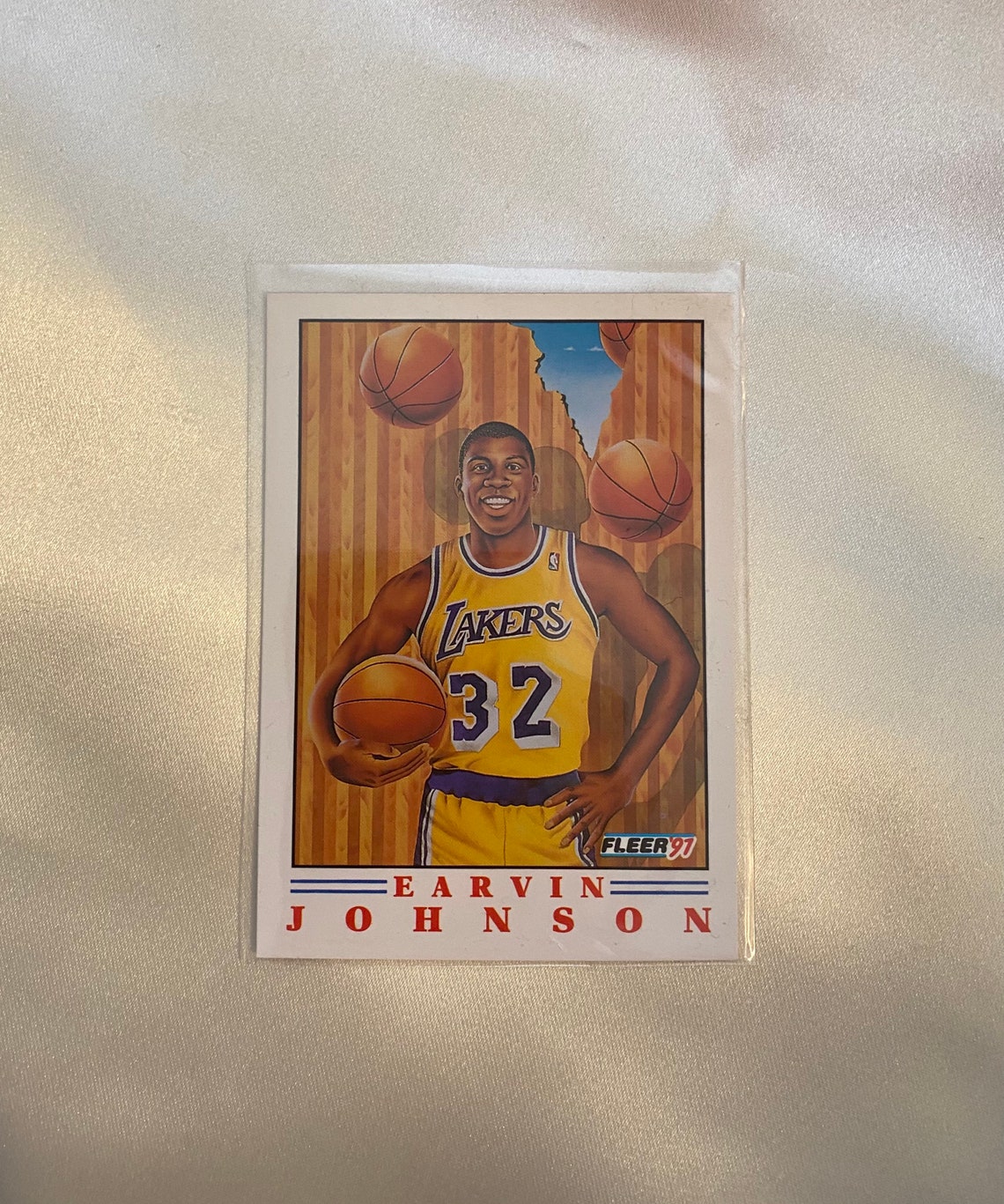 Magic Johnson 1991 Fleer 6 of 6 Rare Collectible Etsy