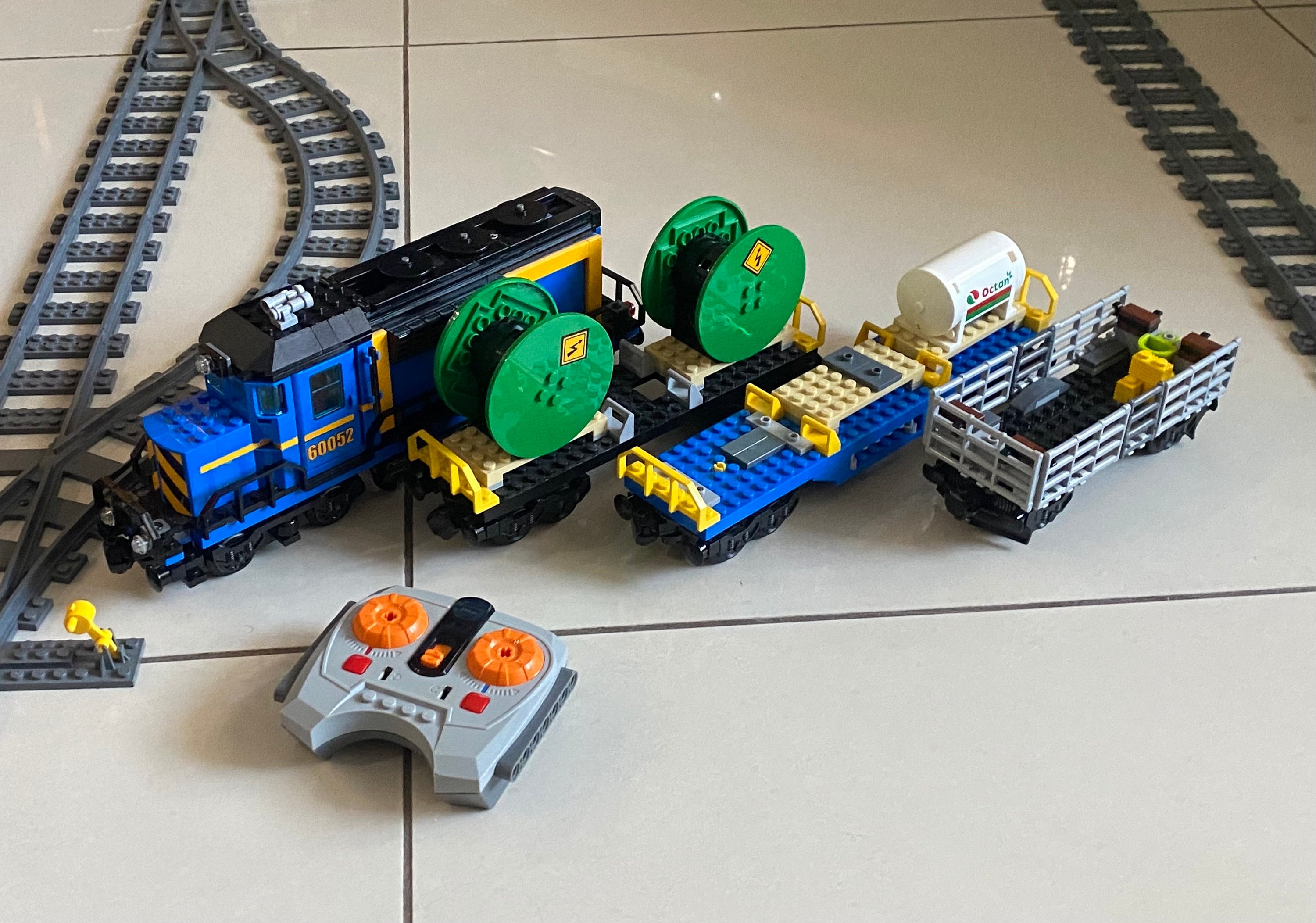 Blue Cargo Lego Train 60052 LEGO Cargo Train (from Set 60052) Lego