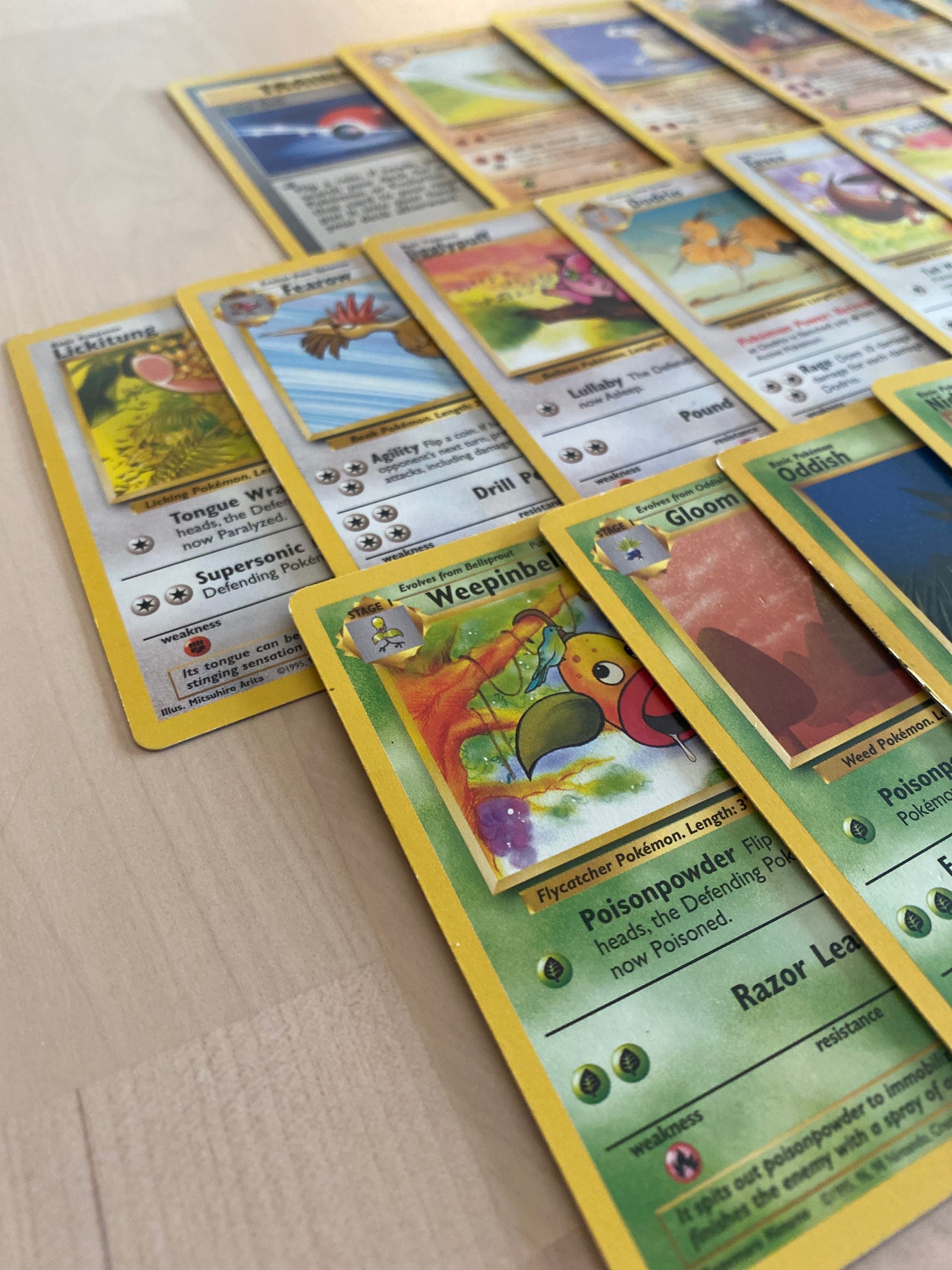 Pokémon Jungle Set Collection Pokémon Trading Card Game TCG Etsy UK