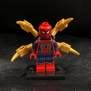 LEGO Iron Spider-Man Minifigure (sh510) - LEGO Super Heroes Minifigure - Authentic Complete Minifig with All Original Pieces