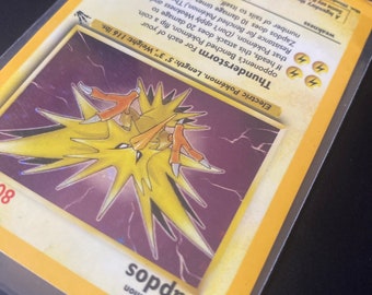 zapdos pokemon card first edition Zapdos - Pokémon - Fossil 15/62
