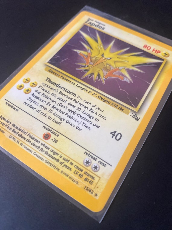 first edition zapdos card Pokemon Graded: 1st Edition Zapdos CGC 10