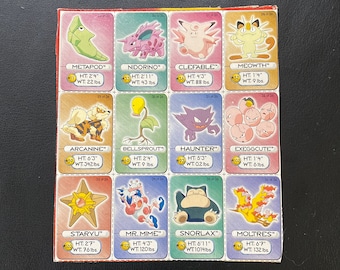 Pokmon Lunchables Collection Page 3 of 3 - Pokmon Red/blue Promotional - Rare Collectible Promotional Trading Mini-card Set (12 Cards) - Etsy Pokmon Lunchables Collection Page 3 of 3 - Pokmon Red/blue Promotional - Rare Collectible Promotional Trading Mini-card Set (12 Cards) - Etsy
