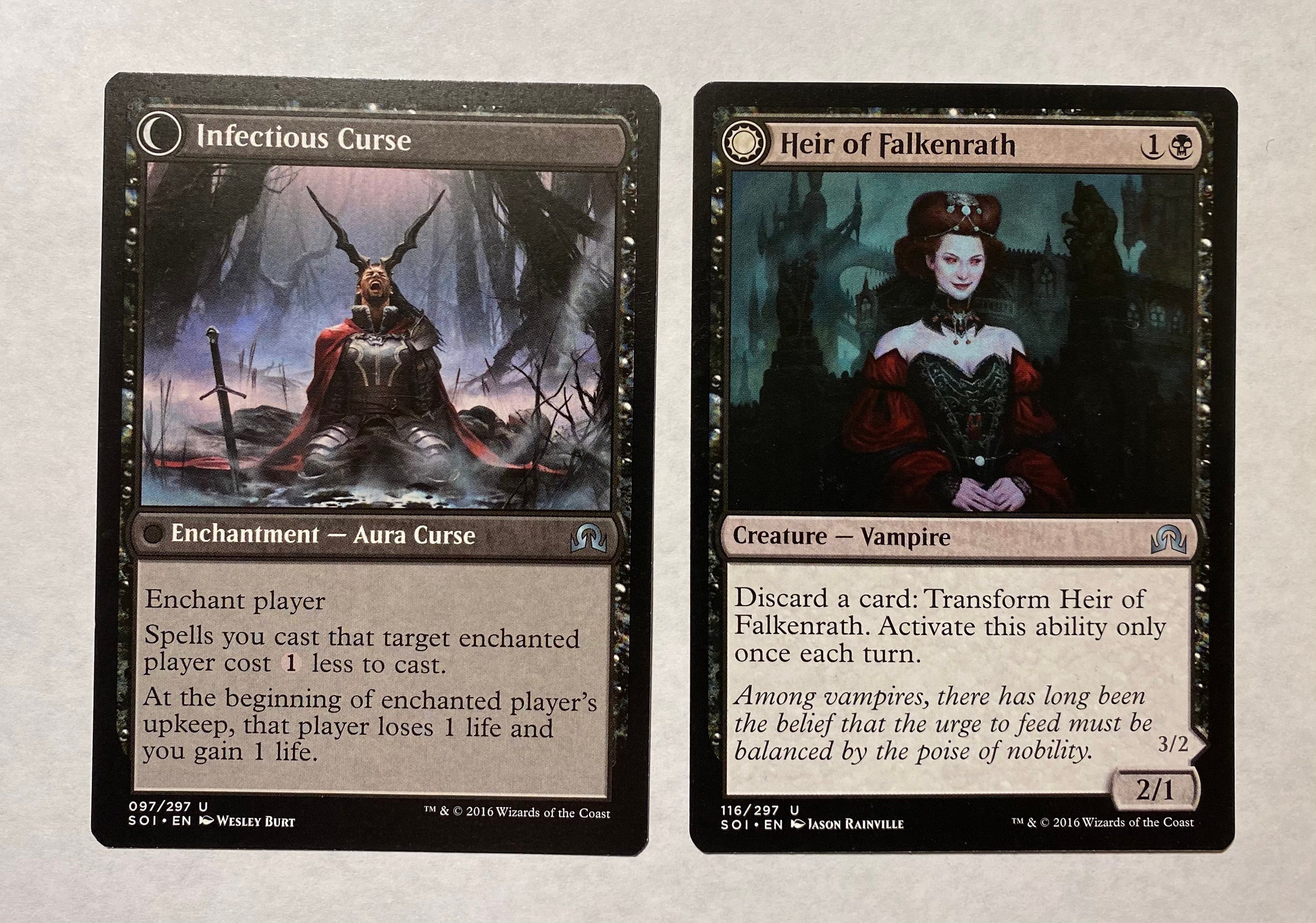 MTG DoubleSided Card Pack 4 cartes Magic The Gathering Etsy