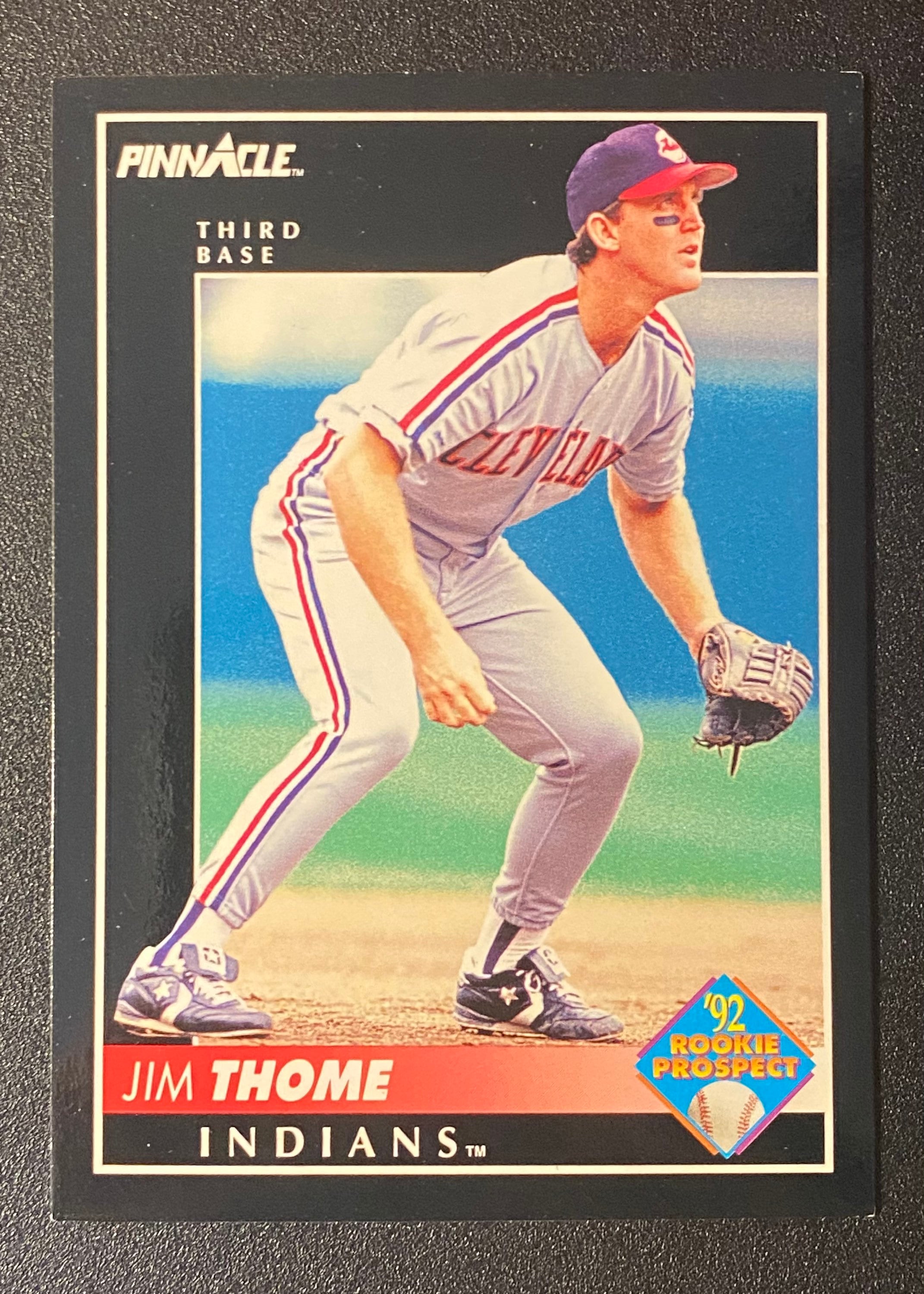 Jim Thome Rookie Card 1992 Pinnacle Score 247 Etsy