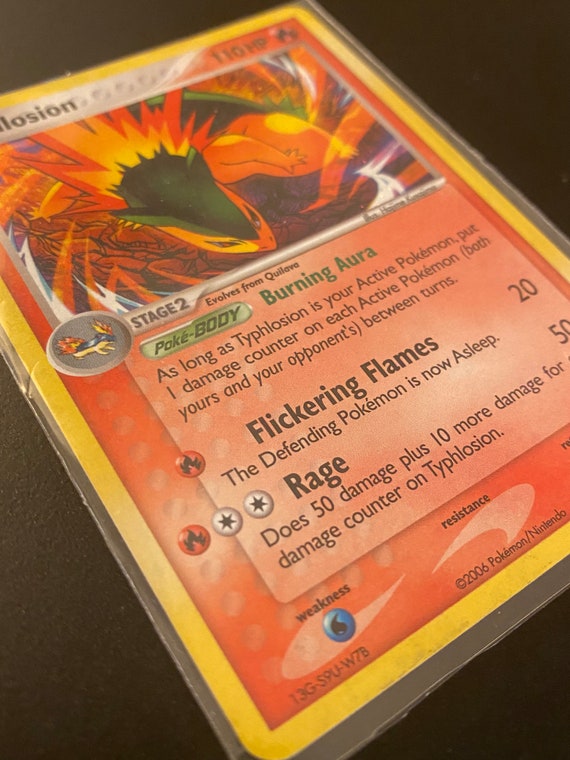 Typhlosion - Pokémon - Nintendo Promos 034 - Authentic Vintage