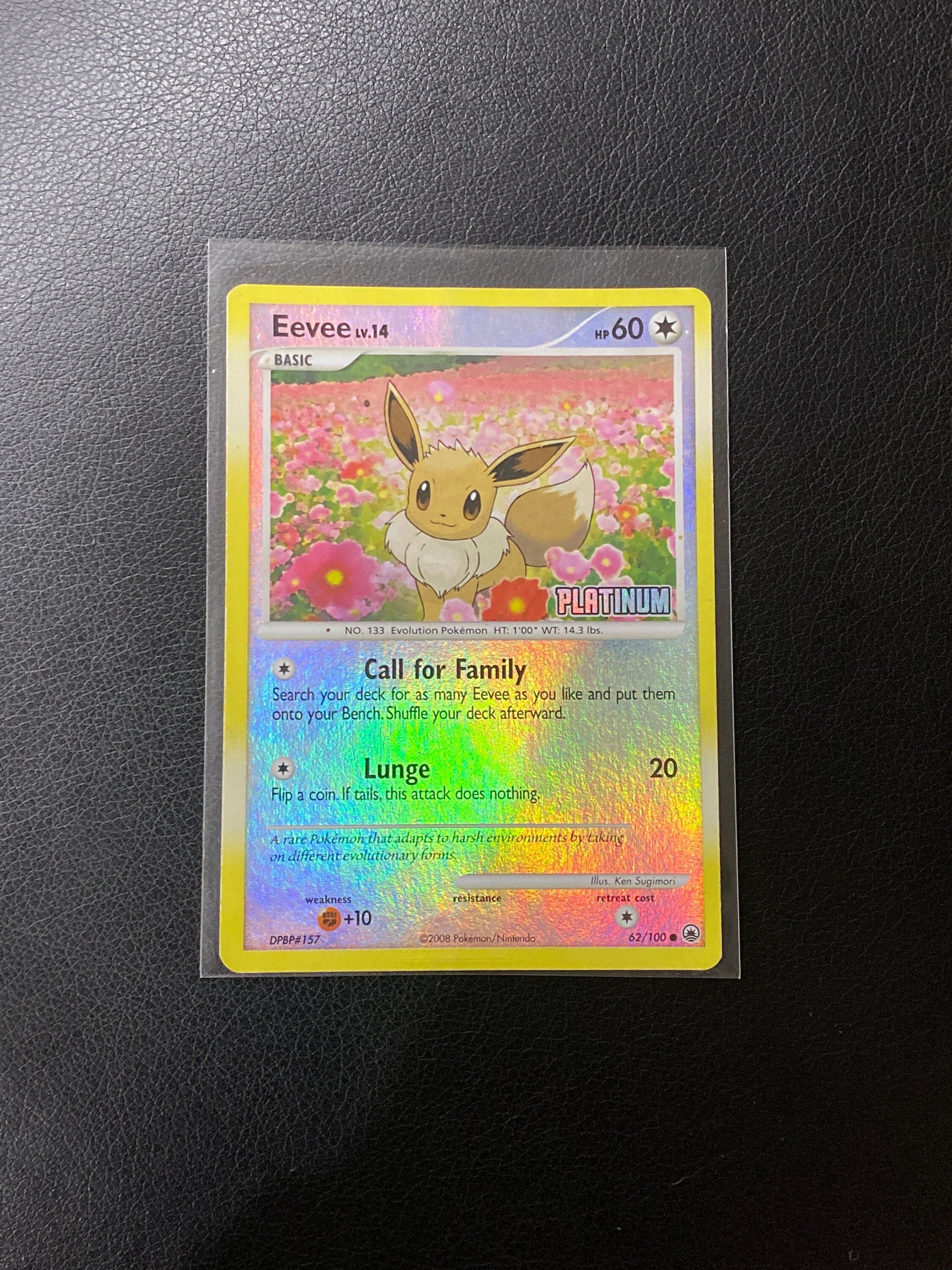 Eevee - 62/100 [Platinum]