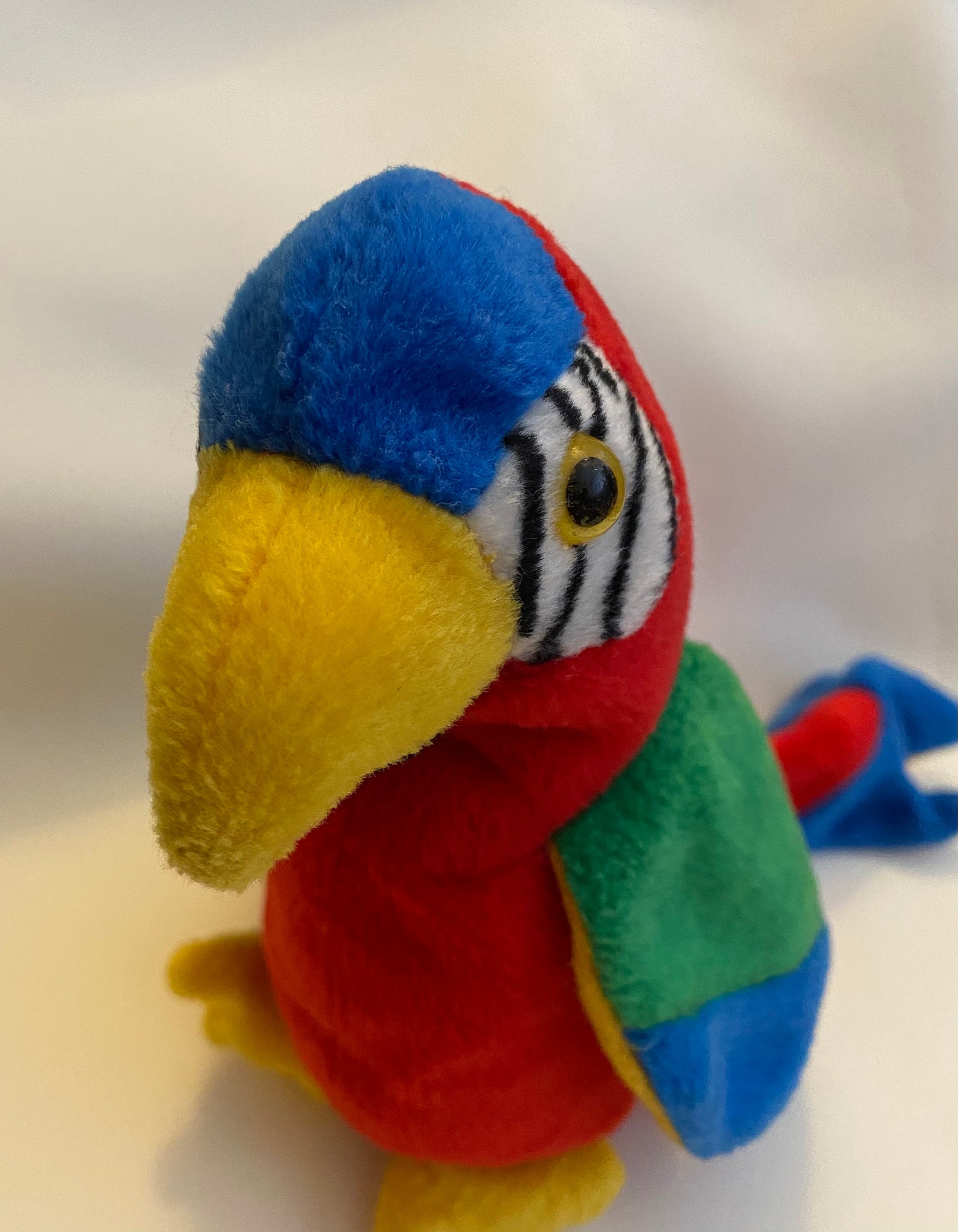 Jabber the Parrot 1998 Ty Beanie Baby Authentic Rare Etsy