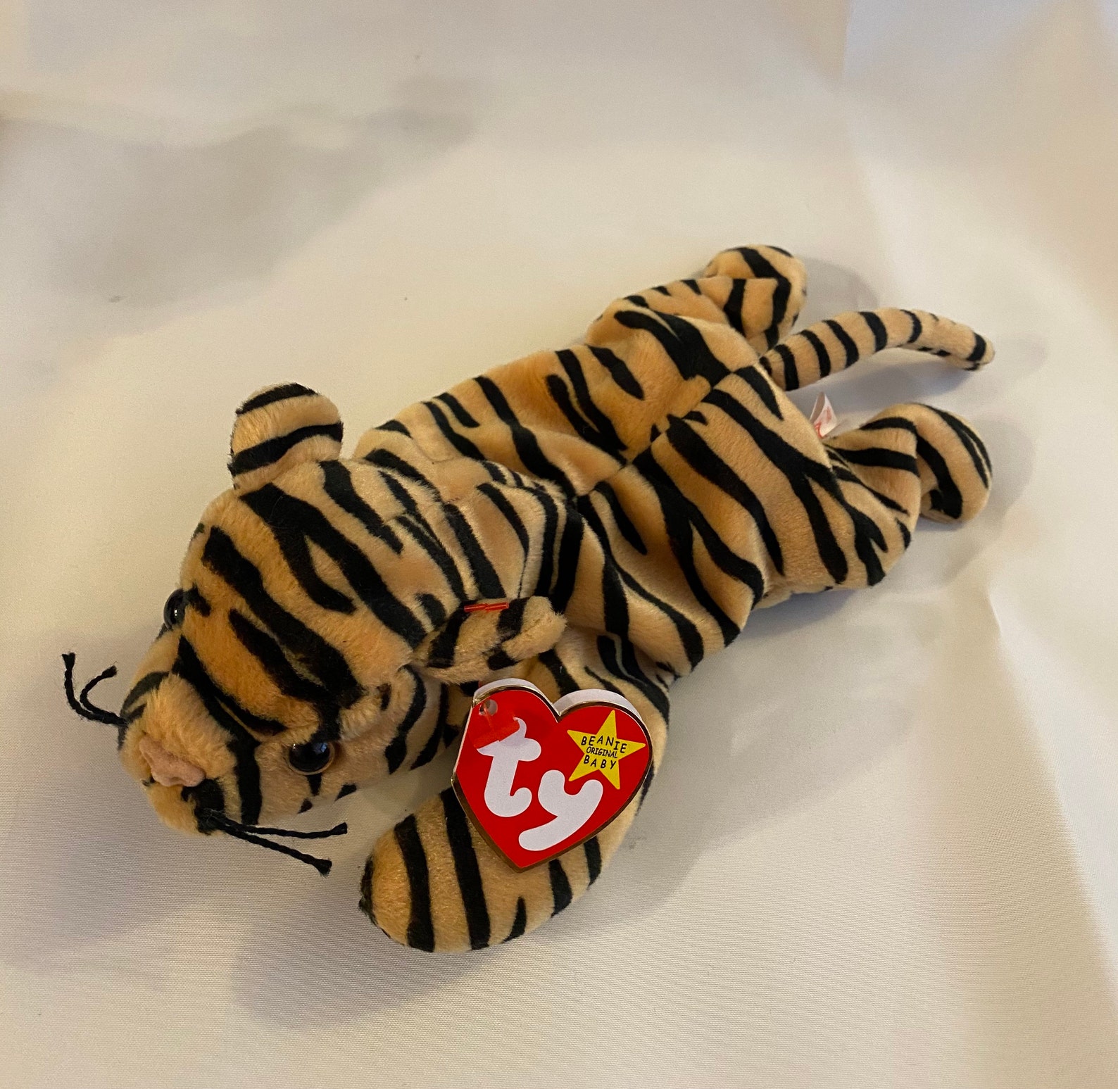 Stripes 1995 Ty Beanie Baby Rare Original Tiger Plush with Etsy