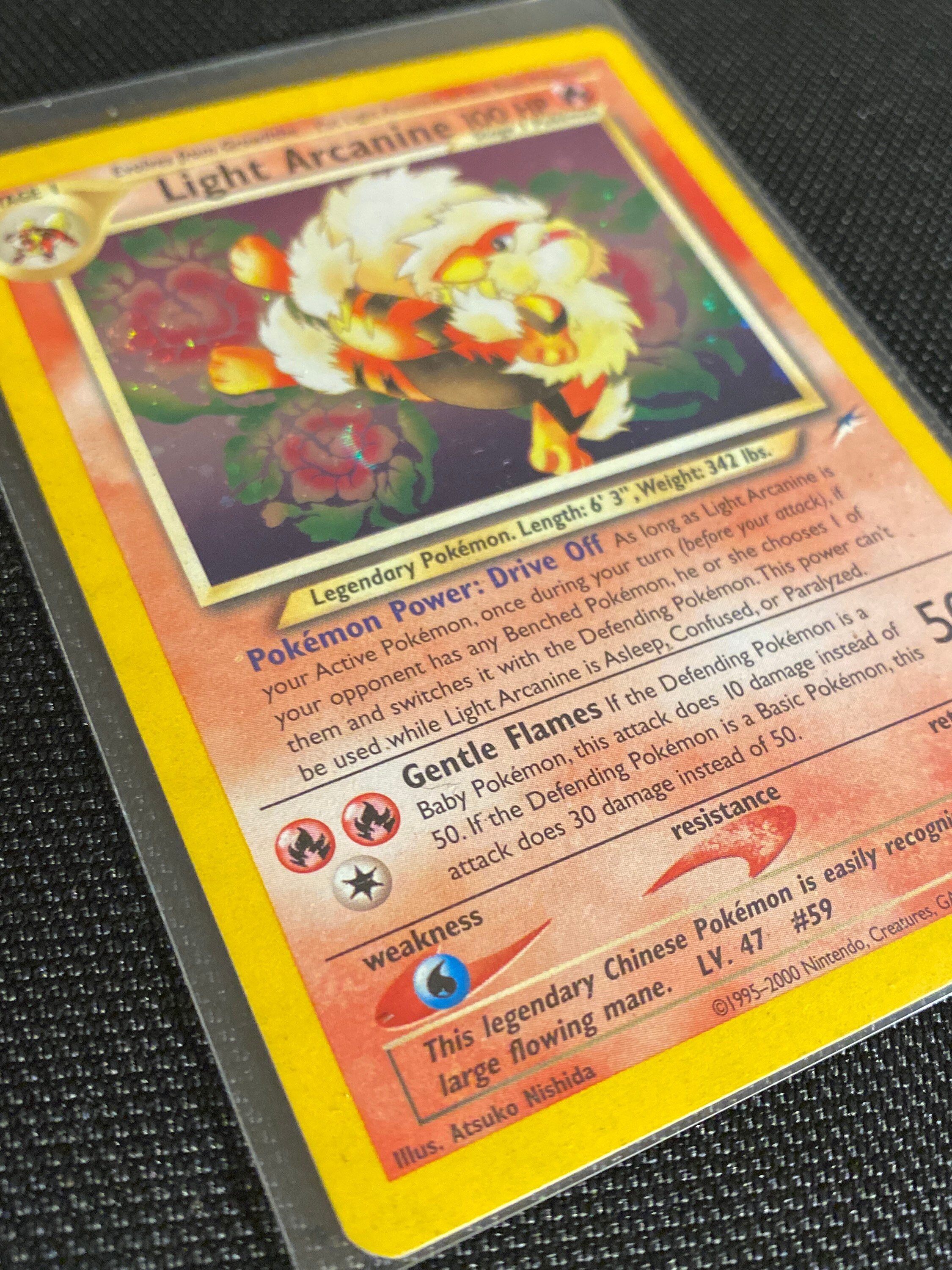 Light Arcanine - Pokémon - Neo Destiny 12/105 - Authentic Light Arcanine - Pokémon - Neo Destiny 12/105 - Authentic