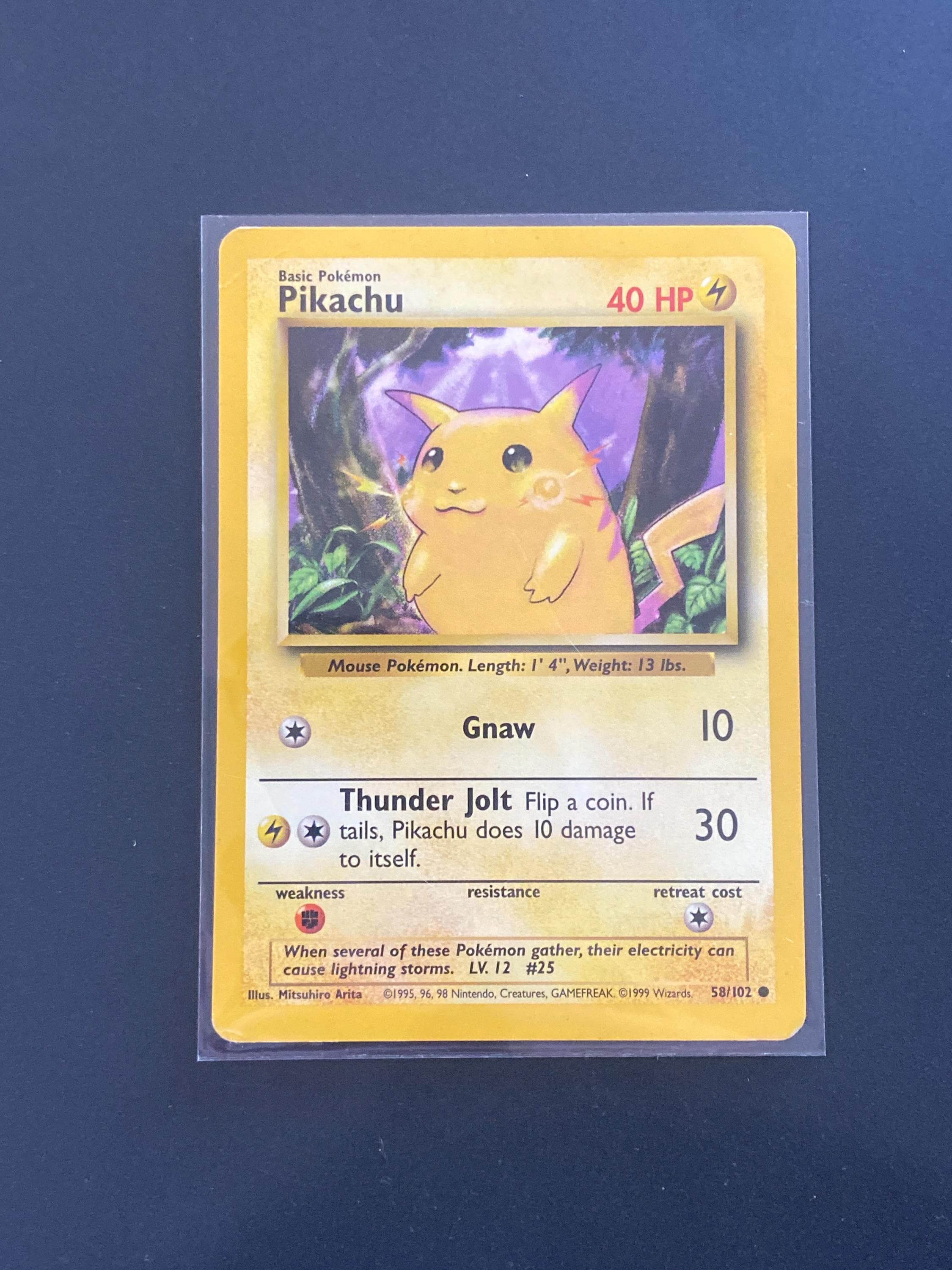 ピカチュウ 4枚セット　レッドチーク英語版　Red Cheeks Pikachu Pikachu [1st Edition Red Cheeks] #58 Prices | Pokemon Base