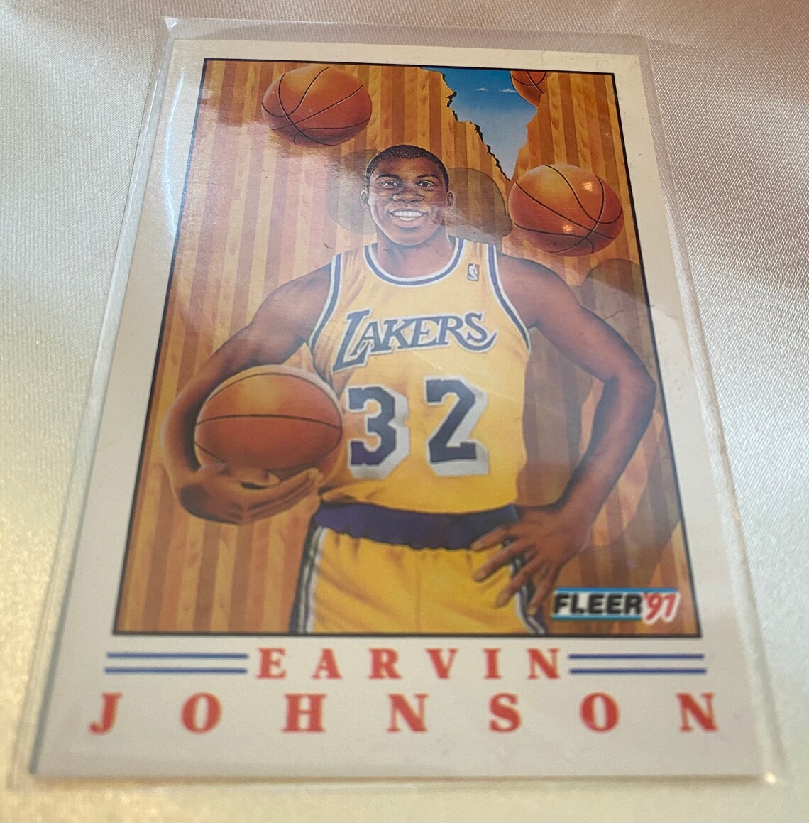 Magic Johnson 1991 Fleer 6 of 6 Rare Collectible Etsy